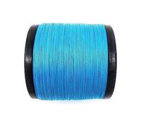line for fishing 4 Threads PE Fishing Line Braided 18-88LB Smooth Multifilament Super Durable Fishing Line Fishing Gear(Blue,1000m-2.0-0.235mm)