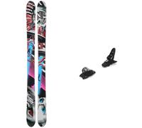 Line - Freeride/Freestyle ski bindings - Pack Bacon 115 2025 for Men - Blue Blue 178 cm.168 cm