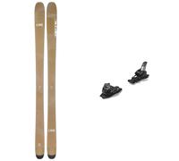Line - Freeride/Freestyle ski bindings - Pack Optic 88 2025 for Men - Brown Brown 156 cm