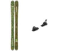 Line - Freeride/Freestyle ski bindings - Pack Pandora 99 Camo Ltd 2025 for Women - Khaki Khaki 184 cm.177 cm.156 cm.149 cm