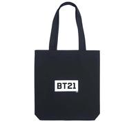 Line Friends BT21 Fabric Handbag 28x40cm for Groceries and Reusable Shopping