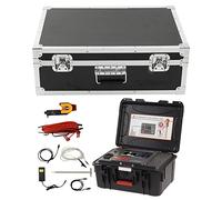 Line Grounding Fault Detector Overhead Line Fault Inspector with Sound Light Alarm Fast Accurate Inspection for High Voltage Power Lines ABS Material 7in LCD Screen