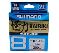 Line Kairiki 8 300 m 0.1 mm 6.5 kg Steel Gray