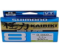 Shimano Kairiki 8 braid 300m Green - 0.19mm 12kg