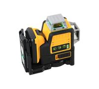 Line Laser Level 3 x 360° Self-Levelling - Green Beam Technology for High Visibility - Cordless for Home DIY - Complete Kit with Battery and Charger