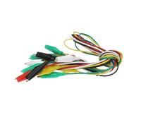 Line Length 30cm Crocodile Clip Number 35mm 28mm Double-ended Clips Cable 5Pcs(5pcs red 35mm)