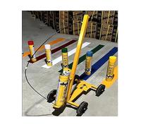 Line Marking Machine for Parking Spaces, Factory Warehouse, Adjustable Line Width Tool for DIY and Professional Ground Marking(D type)