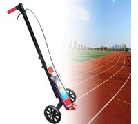 Line Marking Machine, Hand-Push, Adjustable Width 5-15cm for Straight Lines, Curves & Circles, Perfect for Parking Lots, Roads, Schools, and Garages