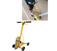 Line Marking Machine, Striping Spray Paint Trolley - Drawing Straight Lines, Factories Parking Lots Ball Court Paint Striper(Type N)