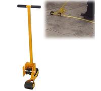 Line Marking Machine,Tape Flooring Marking Car,Rubber Handle,for Warning Tape Within 9Cm,for Schools, Sports Surfaces, Factory Marking Works with Road or Grass Marking Paint, HUANGHAIQIU