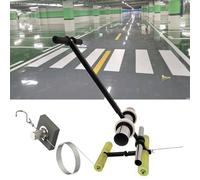 Line Marking Tape Dispenser for Parking Lots & Floor Marking, Single-Roll Machine Max 14cm