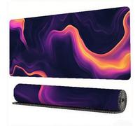 Line Mouse Pad 1500 x 800 x 3 mm XXL Desk Mat Abstract Mouse Mat, Extended Japanese Mousepad Large Desk Pad with Non-Slip Base and Stitched Edge Office Accessories for Home Gaming Work Laptop,Model823