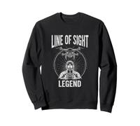 Line Of Sight Legend Drone Flying FPV Pilot Pride Sweatshirt