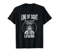 Line of Sight Legend Drone Flying FPV Pilot Pride T-Shirt