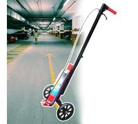 Line Painter Applicator, Adjustable Push Rod and Spray Width, for Straight Lines, Curves, Circles in Parking Lots