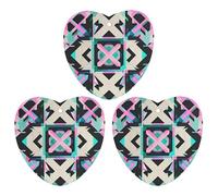 Line Pattern Car Air Freshener, 3 Pcs Love form Hanging Air Freshener Cards, Long Lasting Fragrance Scented Cards for Car, Home, Office White-style