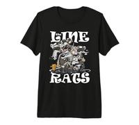Line Rats Cartoon Naval Aviation Line Plane Captains Premium T-Shirt