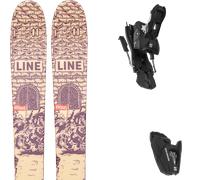 Line Ruckus Junior Alpine Skis Pink 145 Boys,Girls