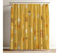 Line Shower Curtain Extra Long Shower Curtain 180 x 180 cm / 70 x 70 inch, Soft Polyster Fabric, Quick Dry, 3D HD Printed Includes 12 Plastic Hooks, Durable Bathroom Curtains for Bathroom Orange Wy-72