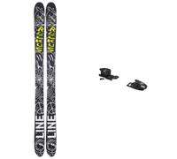 Line - Ski bindings - Pack Ruckus 2025 - Black Black 155 cm.145 cm