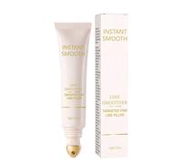 Line Smoother Cream Targeted Fine Line Blurring Primer | Wrinkles & Pores, Subtly Tinted, with Vitamin C & Niacinamide for Mature Skin 2PC