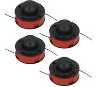 SPARES2GO 8m Line & Spool for Mac Allister MGT300 Strimmer Trimmer (Pack of 4)