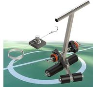 Line Striping Machine, Basketball Court Marking Tool with Circle Drawing Kit, Hand Push Floor Painter for Parking Lots, Warehouses, Roads