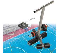 Line Striping Machine for Courts & Driveways - Durable, Easy to Use Floor Tape Applicator for Asphalt and Concrete, Ideal for Basketball and Road Marking
