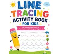 Line Tracing Activity Book for Kids: Fun Handwriting Practice for Preschoolers and Kindergarten Ages 3-5