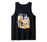 LINE WASH Wait Ink City Sketch Tank Top
