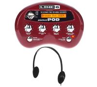 Line 6 Pocket POD Portable Guitar Effects Unit, 300+ Presets, 32 Amp Models, 16