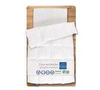 LINEA by böhmerwald allnights cuddly duvet, medium, 200 x 200 cm, 100% new feathers and down, suitable for allergy sufferers, washable up to 60 °C, produced in Germany