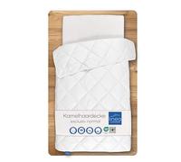 LINEA by böhmerwald Exclusive Camel Hair Blanket, Normal, 155 x 220 cm, 100% Camel Hair Suitable for Allergy Sufferers, Self-Cleaning, Not Machine Washable, Made in Germany