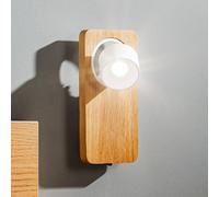 Linea Light Beebo W LED wall light, oak