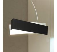 Linea Light Zig Zag pendant light, black and white