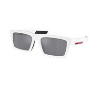 Linea Rossa PS 02Zsu - male - Prada - Sunglasses - White - 58 MM - Accessories 58 MM