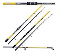 Lineaeffe VIGOR 2 BEACH CASTER 12FT SEA SURF BEACH FISHING ROD BLACK AND YELLOW (3)