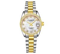 Lineage Ladies Quartz 31mm Watch With Crystal Markers STÜHRLING Original Gold One Size