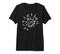 Linear A Minoan Script Archaeology History Crete Writing Premium T-Shirt