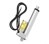 Linear Actuator 12V, Electric Linear Actuator IP65, 1500N Silent Self-Locking Motor for for windows Solar Trackers Outdoor Use(100mm)