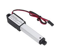 Linear Actuator, 12V Mini Electric Waterproof Linear Motion Actuator with End Limit Switches Mounting Brackets, Maximum Force 64N Micro Linear Actuator for Electric Door Opener Window Opener(50mm)