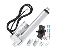 Linear Actuator 12V with Controller 6" 3000N/660lbs Stroke Actuator 5mm/s Motion Actuator with Switch Controll IDGTTLDF