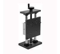 Linear Actuator Sliding Table Rail Guide - Manual Cross Slide Z-axis Lift Platform for CNC Router & Mechanical Engineering Applications (400mm)