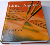 Linear Algebra: A Modern Introduction