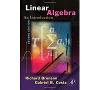 Linear Algebra: Algorithms, Applications, and Techniques