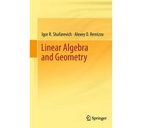 Linear Algebra and Geometry – Springer Verlag