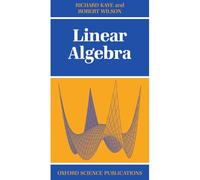 Linear Algebra (Oxford Science Publications)