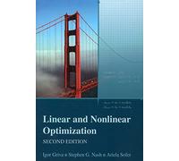 Linear and Nonlinear Optimization