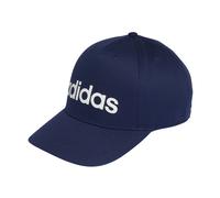 adidas Unisex Linear Baseball Cap, Dark Blue/White, L-XL