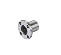 Linear Bearing LMF25UU LMF30UU LMF35UU LMF40UU LMF50UU LMF60UU ABEC-5 1pc Round Flange Type Bearings LMF UU Ball(LMF25UU)